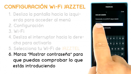 Cómo conectar tu Nokia Lumia 520 a la Wi-Fi de Jazztel