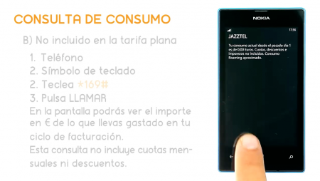 Cómo consultar tu consumo de Jazztel Móvil en el Nokia Lumia 520