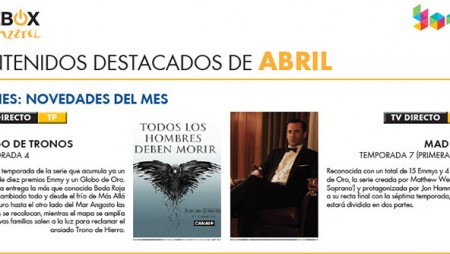 La semifinal de la Champions, Juego de Tronos, Mad Men: En abril te interesa Jazzbox con Yomvi