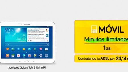Ahorra 200 euros en la Samsung Galaxy TAB 3 contratando Jazztel