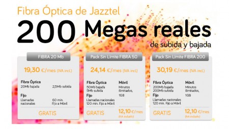 Jazztel asume la penalización de otros operadores también en Fibra Óptica