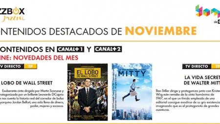 Un noviembre de cine con Jazzbox de Jazztel