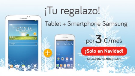 Oferta de Jazztel en Navidad