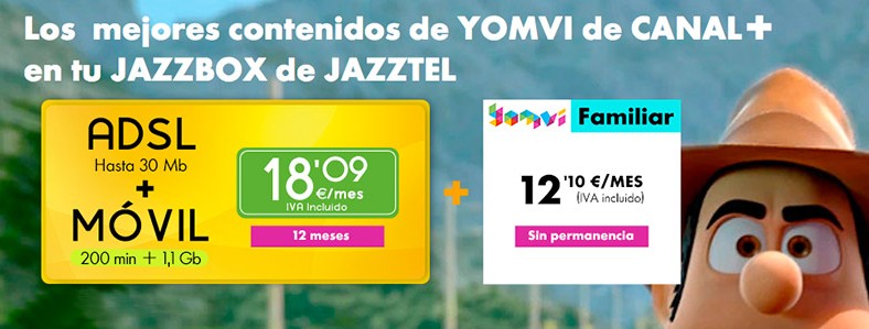 ¿Os gusta el cine y las series? Regala a los tuyos Yomvi Familiar con Jazzbox