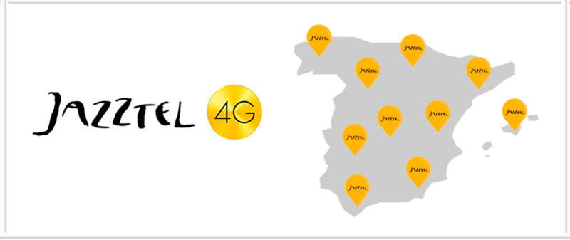 Los clientes de Jazztel móvil ya pueden activar el servicio 4G