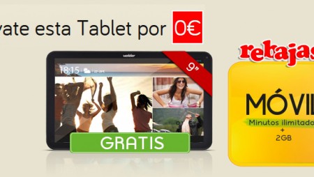 Las rebajas llegan a Jazztel: tablet gratis con tu ADSL y móvil