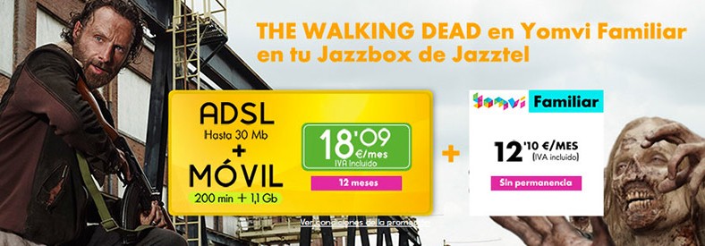 Este mes de febrero, los zombis llegan a Jazzbox de Jazztel