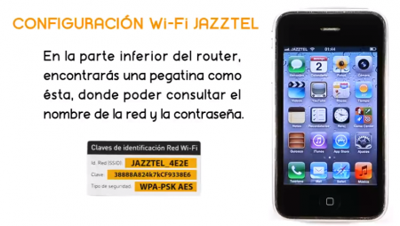 Cómo conectar un iPhone a la wifi de Jazztel