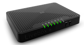 Router Livebox + cambiar contraseña