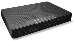 Router Livebox Fibra cambiar contraseña