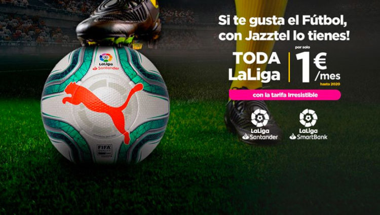 Jazztel Fútbol - ¡Toda LaLiga por 1 euro al mes! - Blog de Ofertas Jazztel