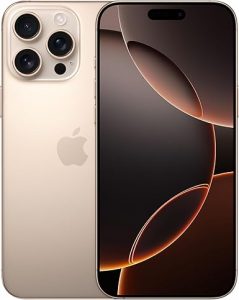 Apple iPhone 16 Pro Max 256 GB titanio negro con 5G
